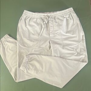 Lululemon Athletica White Sweatpants Relaxed Fit